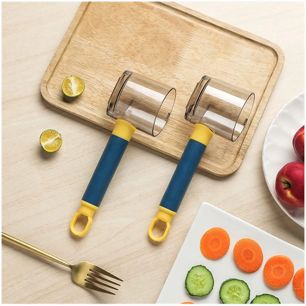 Pelador Con Cesta Para Cocina